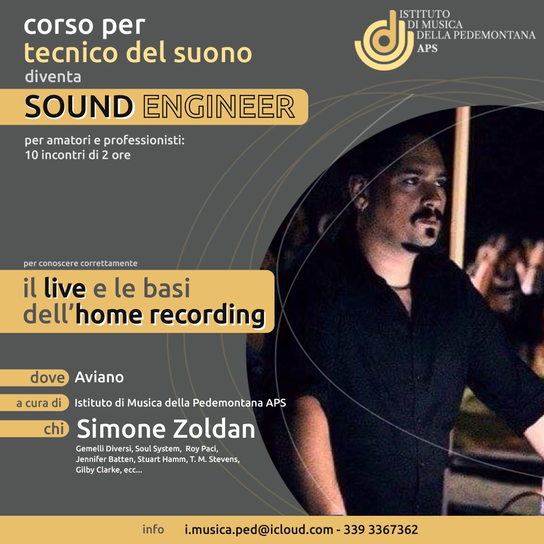 corso sound engineer imp